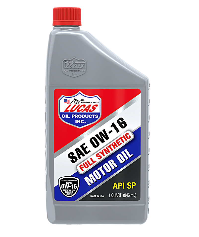 SAE 0W-16 Full Synthetic Motor Oil by the Case