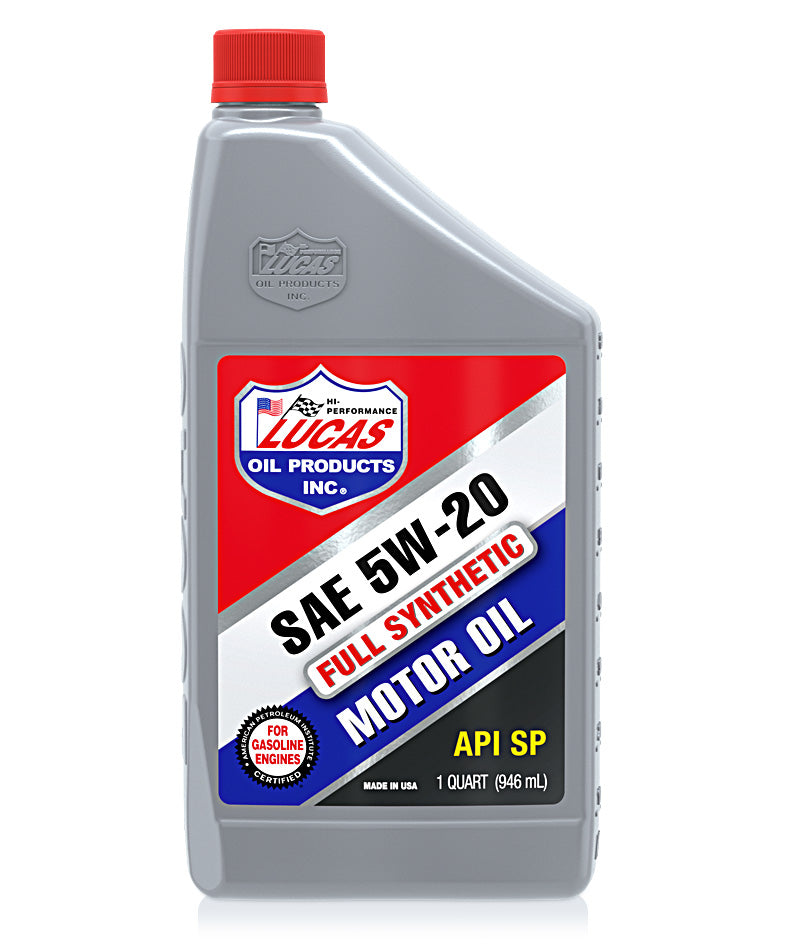 Lucas 5W-20 Full Synthetic Motor Oil by the Case