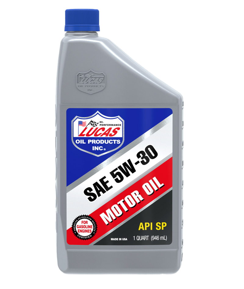 Lucas 5W-30 Petroleum Motor Oil by the Case
