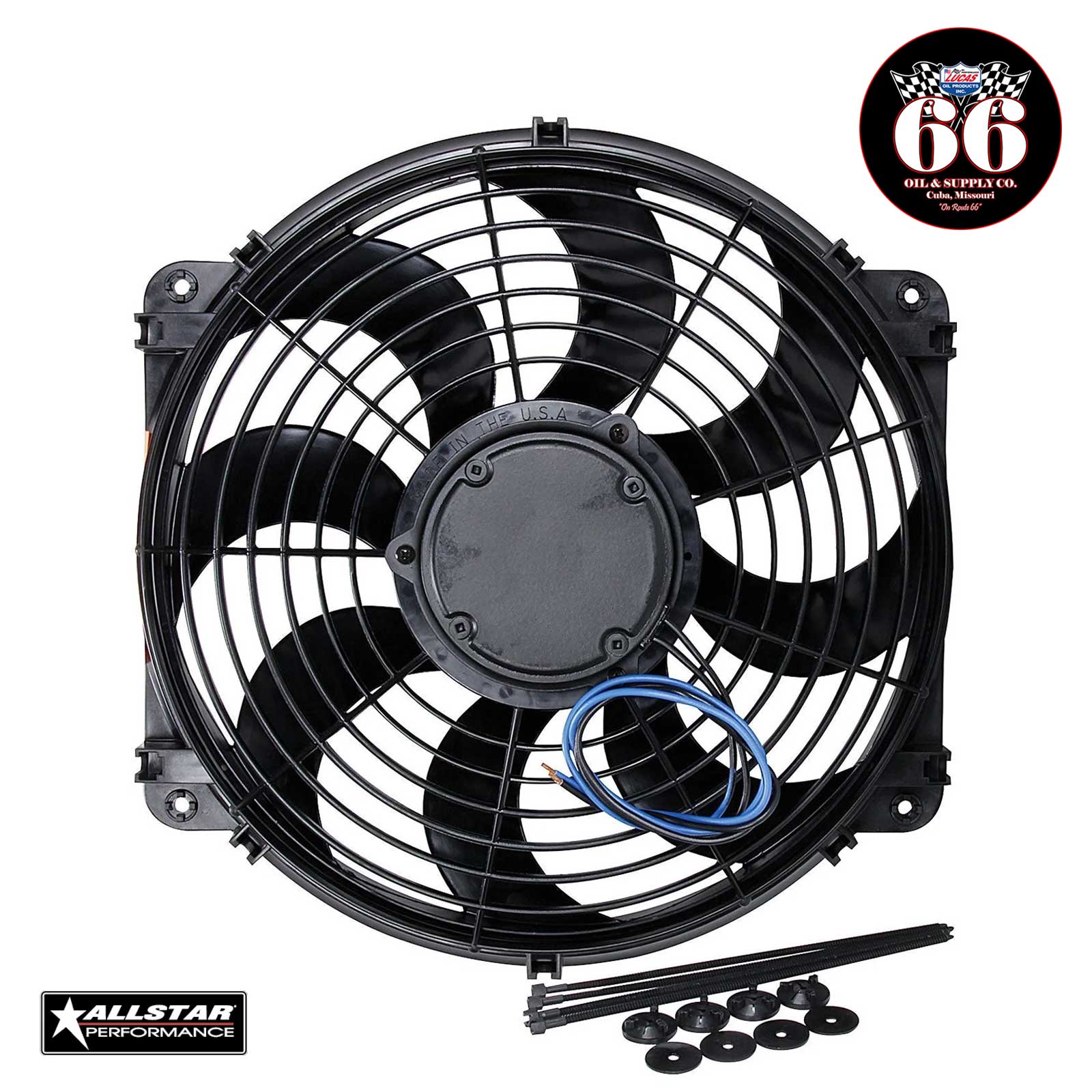 14" Curved Blade Electric Fan