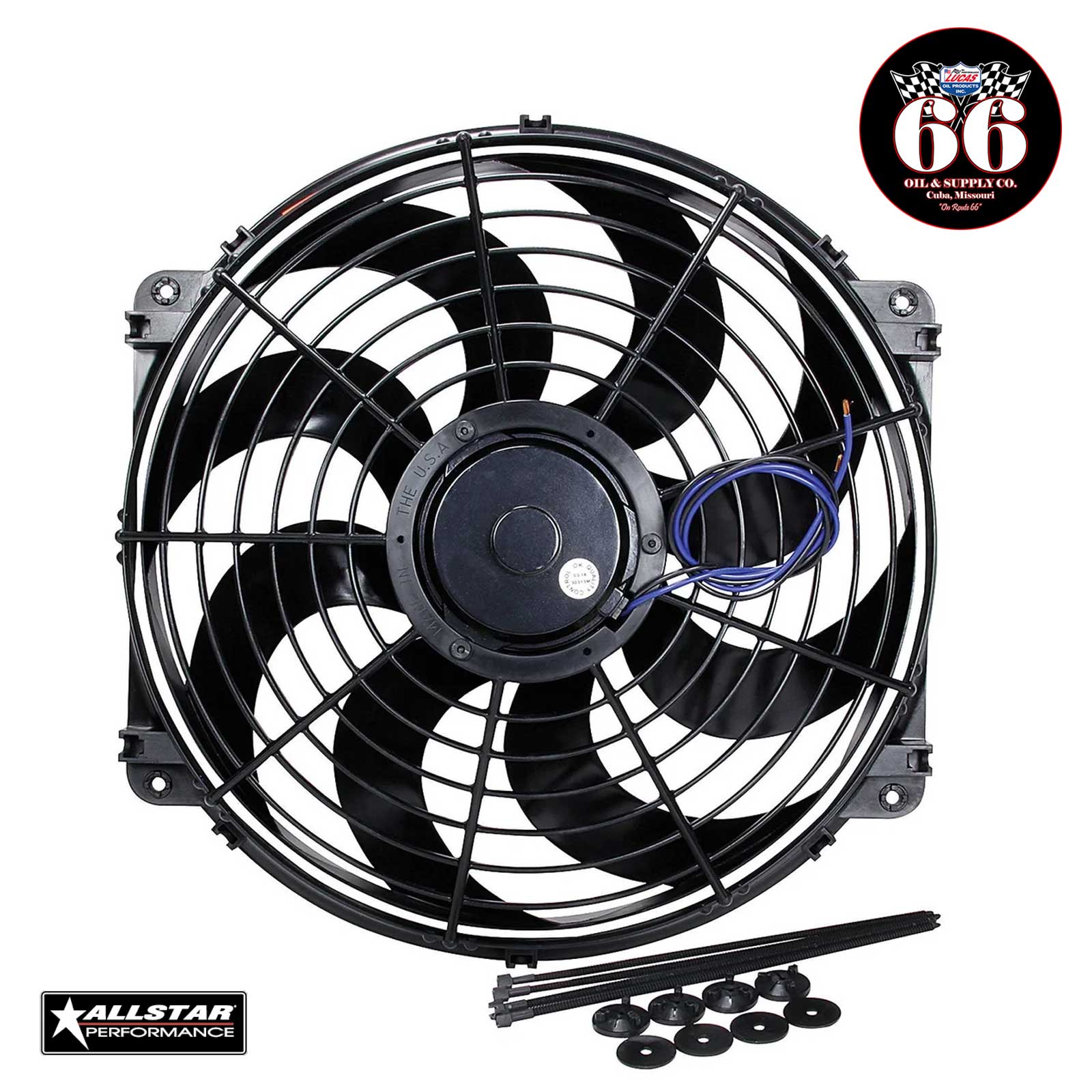 16" Curved Blade Electric Fan