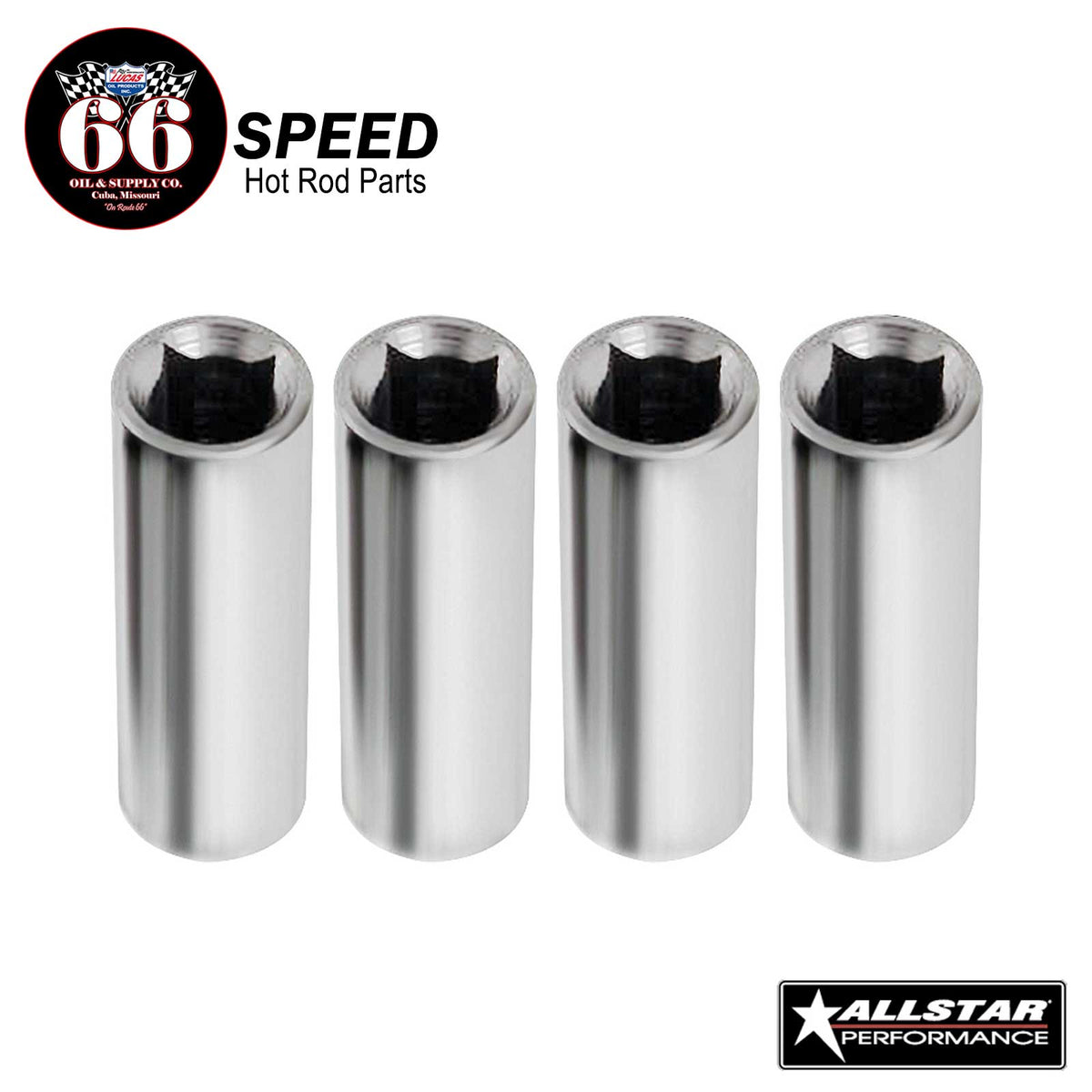 1/4-20 Valve Cover Fasteners with 1/4in Socket Drive Head - Pack of 4