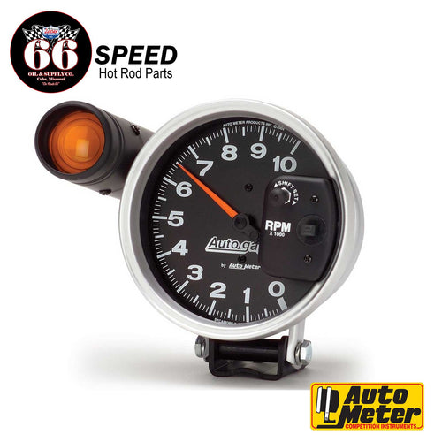Auto Gage 5" Black 0-10,000 RPM Monster Tach with Shift-Lite