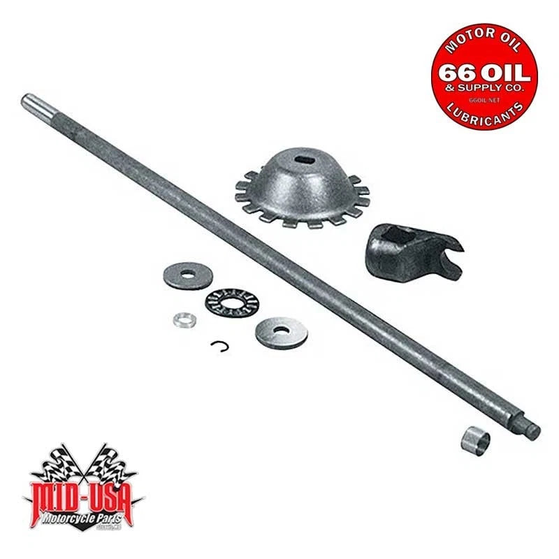 Heavy Duty Clutch Throwout Bearing Pushrod Kit For 70-84 Harley Big Twin